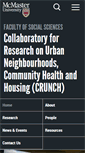 Mobile Screenshot of crunch.mcmaster.ca