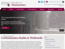 Tablet Screenshot of csmm.humanities.mcmaster.ca