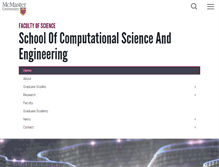 Tablet Screenshot of computational.mcmaster.ca