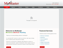 Tablet Screenshot of mcmaster.ae