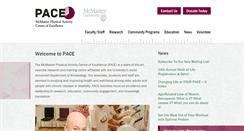 Desktop Screenshot of pace.mcmaster.ca