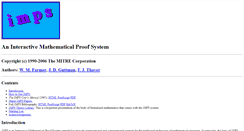 Desktop Screenshot of imps.mcmaster.ca
