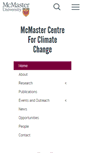 Mobile Screenshot of climate.mcmaster.ca
