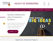 Tablet Screenshot of eng.mcmaster.ca